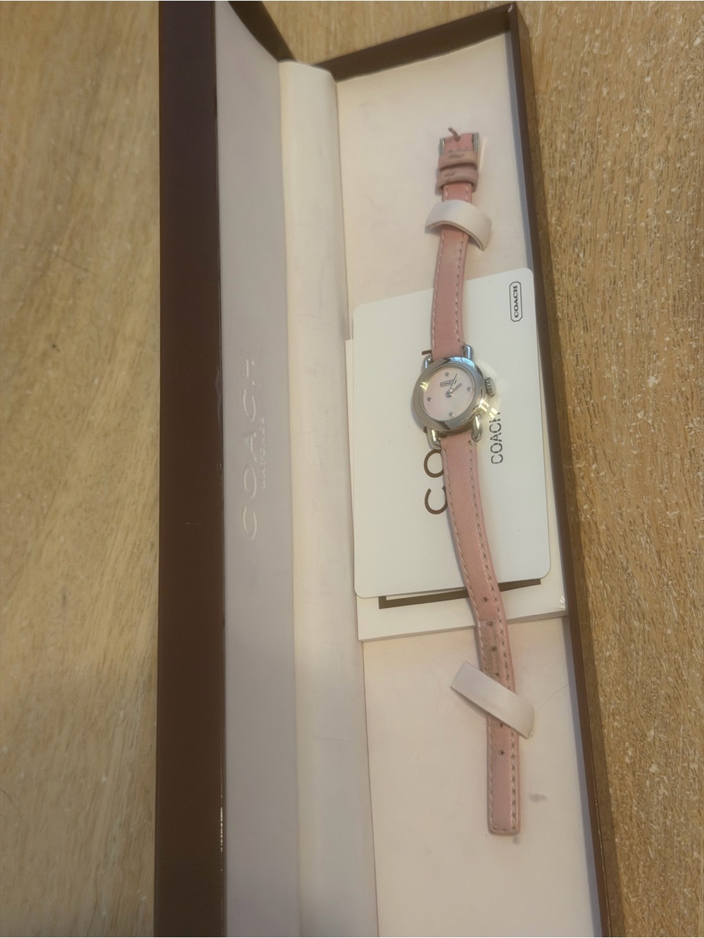 Vintage COACH Brown Watch Box - COACH